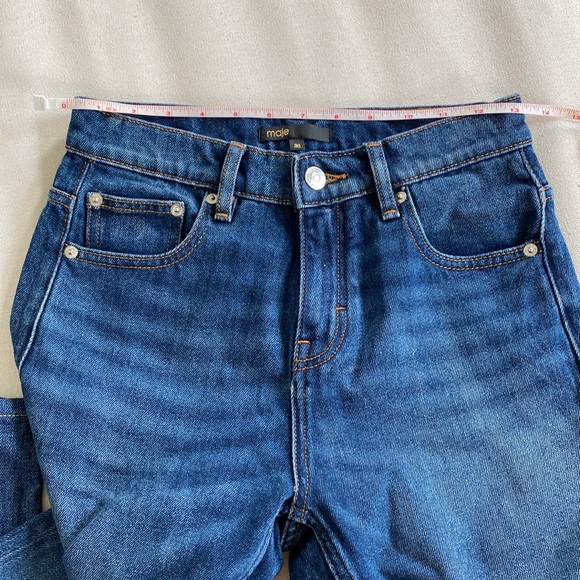 Maje Denim Pants - Picture 4 of 6